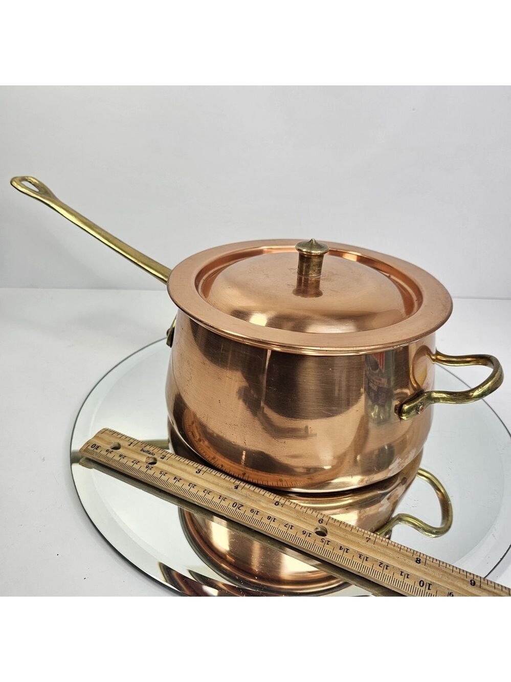 Taurus ODI Copper Pot With Lid Portugal Portuguese